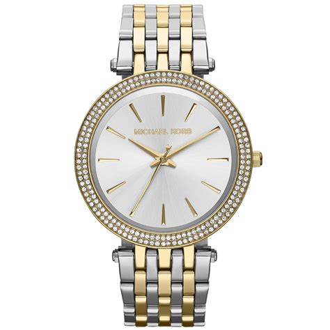 michael kors darci stainless steel watch